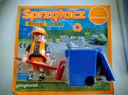 Figurka sprzątacz z  playmobil 