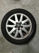 Felgi z oponami zimowymi oryginał Volvo V50 5x108 16x6,5J otwór 52,5