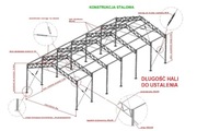 PROJEKT ARCH-BUDOWLANY hali stalowej