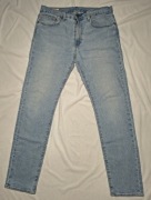 Jeansy Levi's 512 Slim Taper Premium W32 L32 Jasny Niebieski