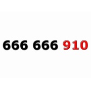 Złoty numer ____ 666 666 910 ____ Platynowy - ViP