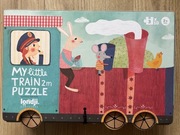 Londji Mój mały pociąg puzzle My little train Nauka liczb
