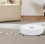 Odkurzacz robot Zamiatarka Stacja ssąca Biały