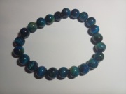 Modna Bransoletka z jasnoniebieskim Tygrysim Okiem