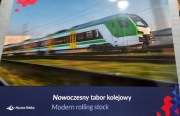 Foder + blok. Nowoczesny tabor kolejowy. 2021