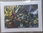 plakat Blizzcon 2017 Exclusive Overwatch Anniversary Art  61x45 cm