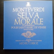 Monteverdi, Selva Morale, Corboz, box 8 lp