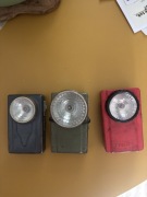 Stare latarki z czasow prl philips i inne 3 szt
