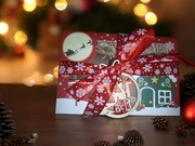 Prezent herbata świąteczna i miód