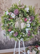 Wianek na drzwi wiosenny 