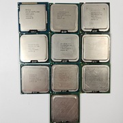 Zestaw 10 procesorów Intel – Core i5-3550, Xeon, Pentium D | LGA 1155 & 775