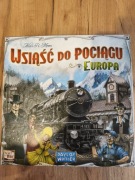 Wsiąść do pociągu Europa gra planszowa 
