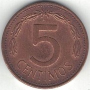 Wenezuela 5 centimos centymów 1977 - 18 mm - nr 2
