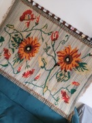 Art Deco,Gliniany,przedwojenny kilim gobelin dywan