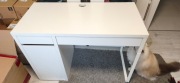 IKEA MICKE biurko z nadstawką białe 105 50 cm