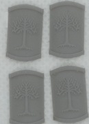 Tarcze minas tirith wzór 1