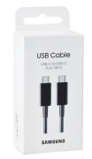 DŁUGI KABEL SAMSUNG 1.8M 3A USB-C NA USB-C CZARNY ORYGINALNY