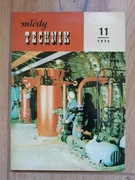 Miesięcznik naukowo- techniczny MŁODY TECHNIK 11- 1974