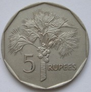 Seszele 5 rupees 1982 