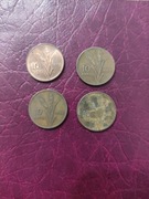 Turcja 10 Lira 1963,67,71,72