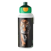 Zielony bidon dziecięcy - Mepal Campus Wild Tiger 400 ml 