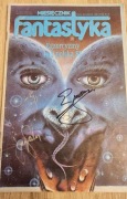 Wiedźmin - Fantastyka 12/86 - autograf Sapkowski, Henry Cavill i Joey Batey