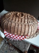 pojemnik na chleb,wiklina.