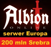 ALBION ONLINE EUROPA 200KK 200 MLN SREBRA SILVER SREBRO ALBION EU