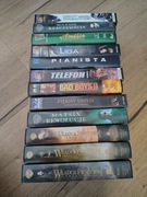 Zestaw kaset VHS. Matrix, Władca Pierścieni.....i inne.