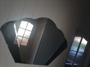 Lustro w kształcie muszli muszla