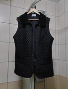 kamizelka damska  XL czarna pikowana romby tekstura Colours of the W