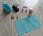 Zestaw akcesorii dla lalki Barbie