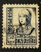 Hiszpania, Izabela I Kastylijska (Isabel la Católica), 50 centymów