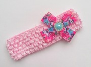 Opaska do włosów ażurowa miękka elastyczna My Little Pony wiosna