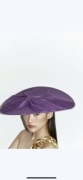 Kapelusz na opasce, fioletowy ZARA sylwester bal