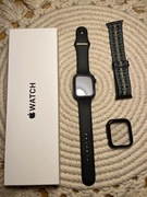 Apple Watch SE 2 (2. generacja) 44 mm, stan jak nowy, bateria 100%, dodatki