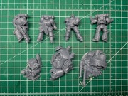Martwi Space Marines / Contemptor Dreadnought - makieta - teren - druk 3D