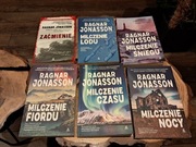 Ragnar Jonasson Mroczna wyspa lodu 6 tomów 