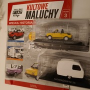 KULTOWE MALUCHY FIAT 126P CABRIO + PRZYCZEPA NIEWIADÓW