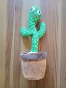 śpiewający tańczący kaktus grający pluszowy gadżet Cypis