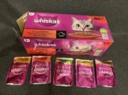Karma mokra dla kota WHISKAS klasyczne przysmaki w sosie, mix