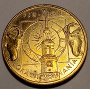 Moneta  2 zł. 750 - lecie  lokalizacji Poznania.