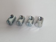 Nakrętka wałeczkowa pojedyncza M6 x 10 x 14 mm, 4 szt.