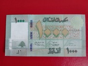 Liban 1000 Funtów 2016r. P-90c.1 UNC