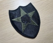 Naszywka - Us Army - 2nd Infantry Division "Indianhead" (OD Subdued)