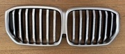 BMW G05 X5 GRILL ATRAPA NERKI SATYNA SREBRNY ORGINAŁ