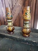 Mini lampka naftowa sygnowana