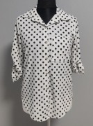 Koszula w groszki roz. M/L