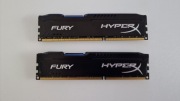 RAM 16GB (2x8GB) DDR3 1866MHz CL10 Kingston HyperX Fury  Gaming