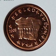 SŁOWENIA 2008 2 CENTY UNC !!!!!!!!!!